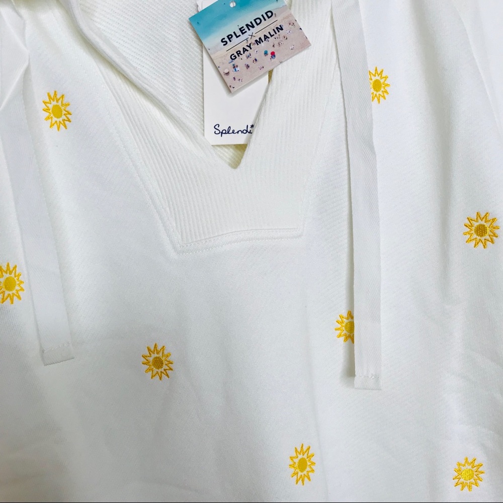Splendid x Gray Malin Sun Embroidered Pullover - Picture 7 of 16